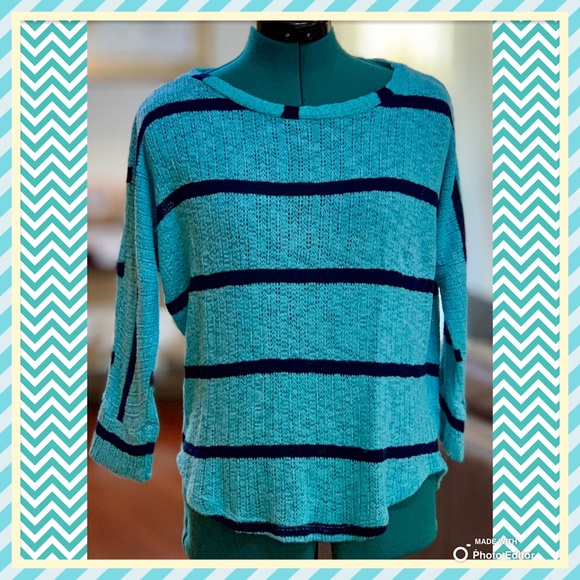 SPLENDID striped soft knit sweater - Picture 1 of 5